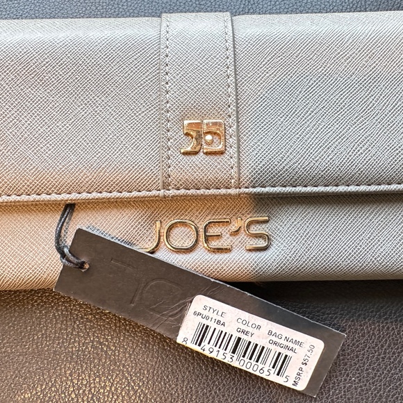 Joe’s NEW Gray Vegan Leather Wallet - Picture 7 of 9